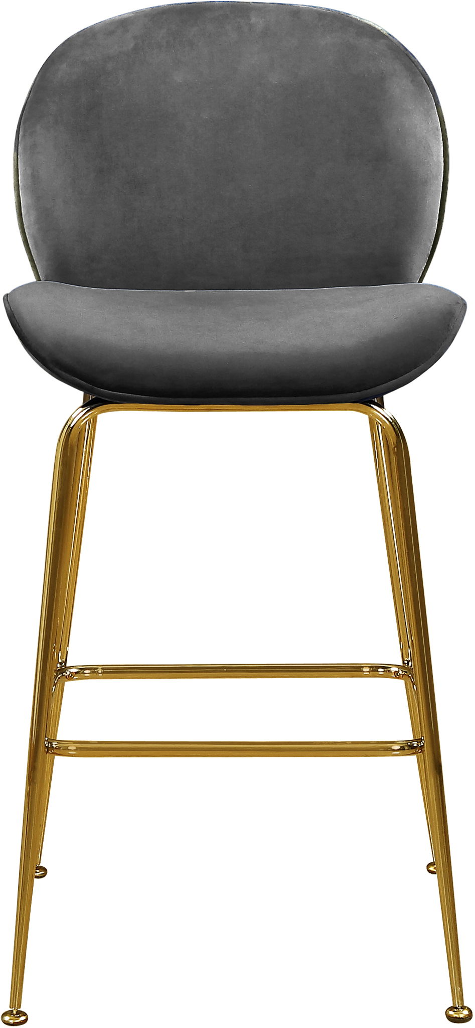 Paris - Stool with Gold Legs (Set of 2) - Urban Living Furniture (Los Angeles, CA)