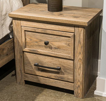 Rusticott - Brown - Two Drawer Night Stand - Urban Living Furniture (Los Angeles, CA)