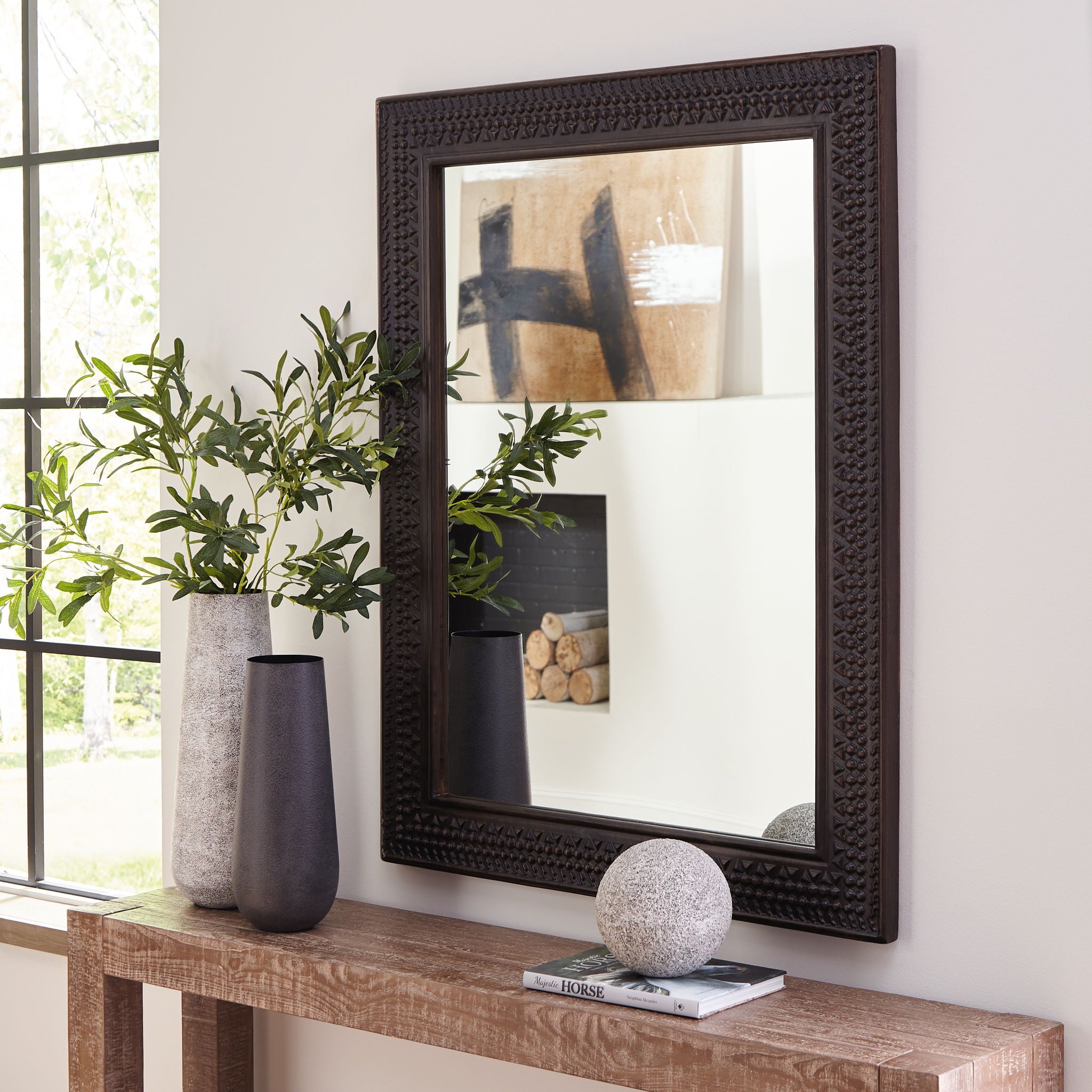 Balintmore - Dark Brown - Accent Mirror - Urban Living Furniture (Los Angeles, CA)