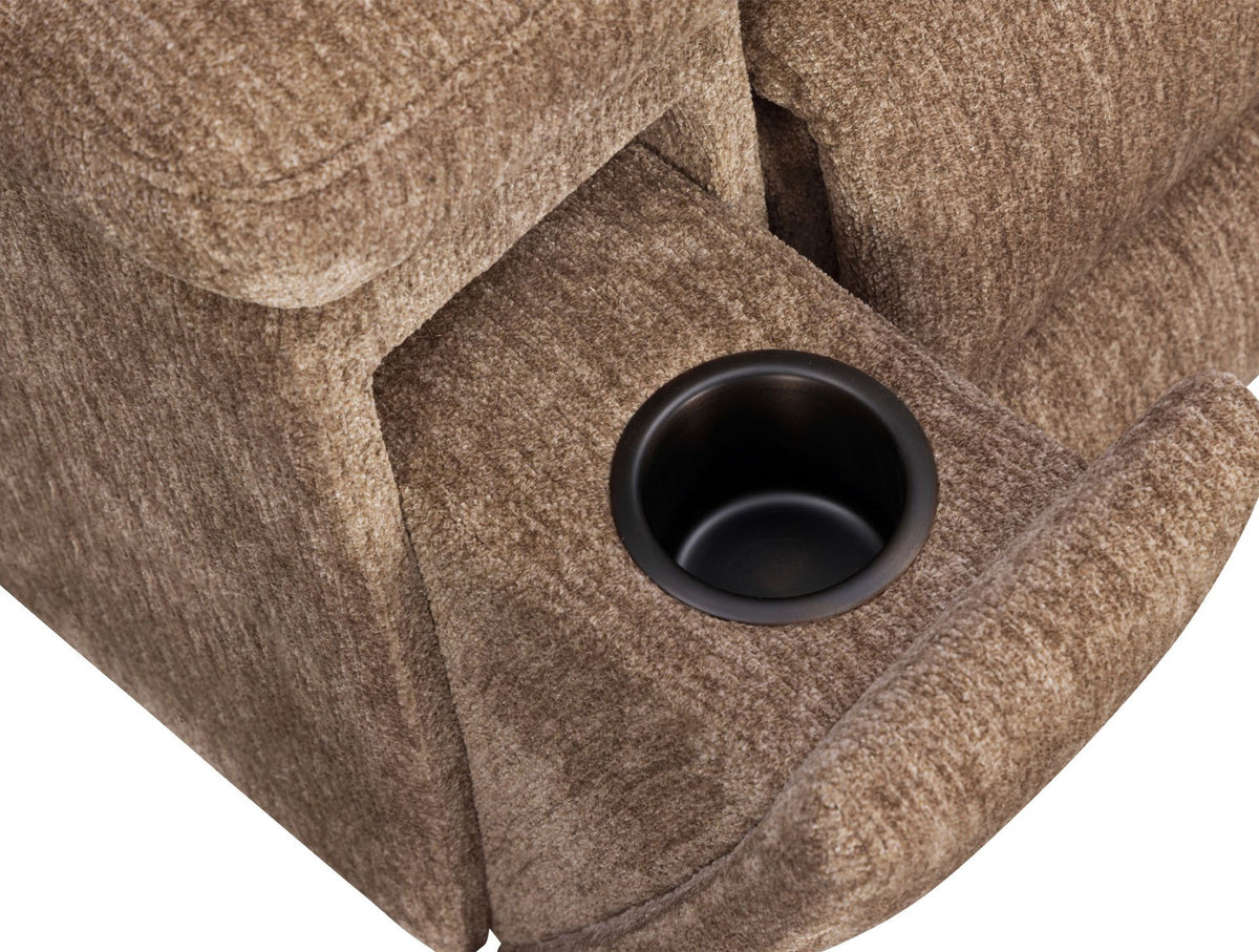Bronco - Manual Right Arm Facing Recliner - Plush Tobacco
