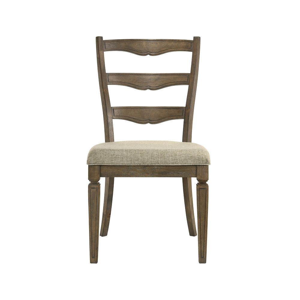 Parfield - Side Chair (Set of 2) - Fabric & Weathered Oak - Urban Living Furniture (Los Angeles, CA)