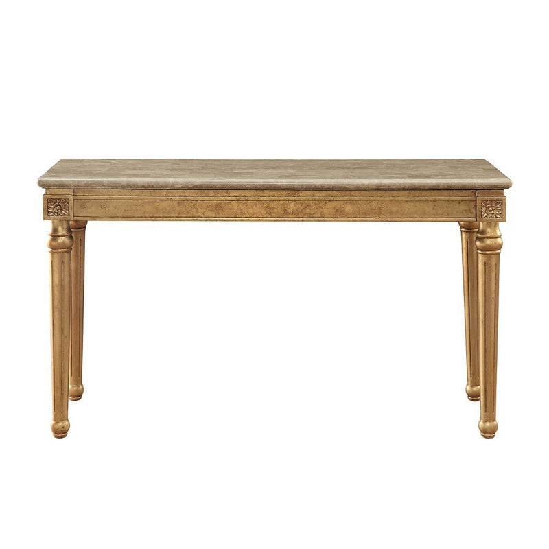 Daesha - Accent Table - Marble & Antique Gold - Urban Living Furniture (Los Angeles, CA)