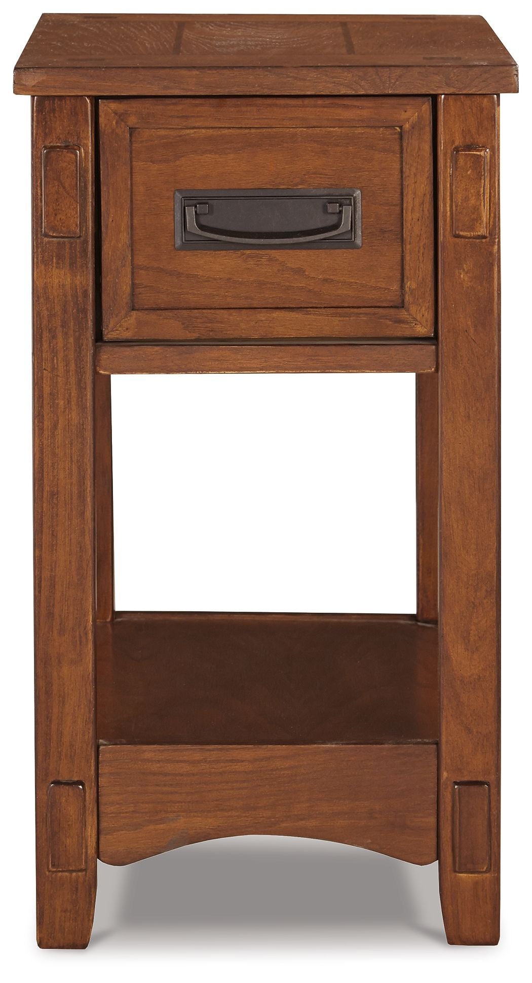Breegin - Brown - Chair Side End Table - 1 Drawer - Urban Living Furniture (Los Angeles, CA)