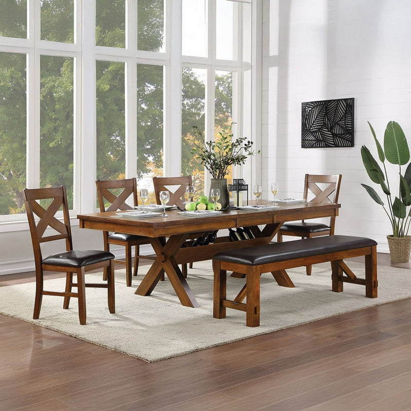 Apollo - Dining Table - Walnut - Urban Living Furniture (Los Angeles, CA)