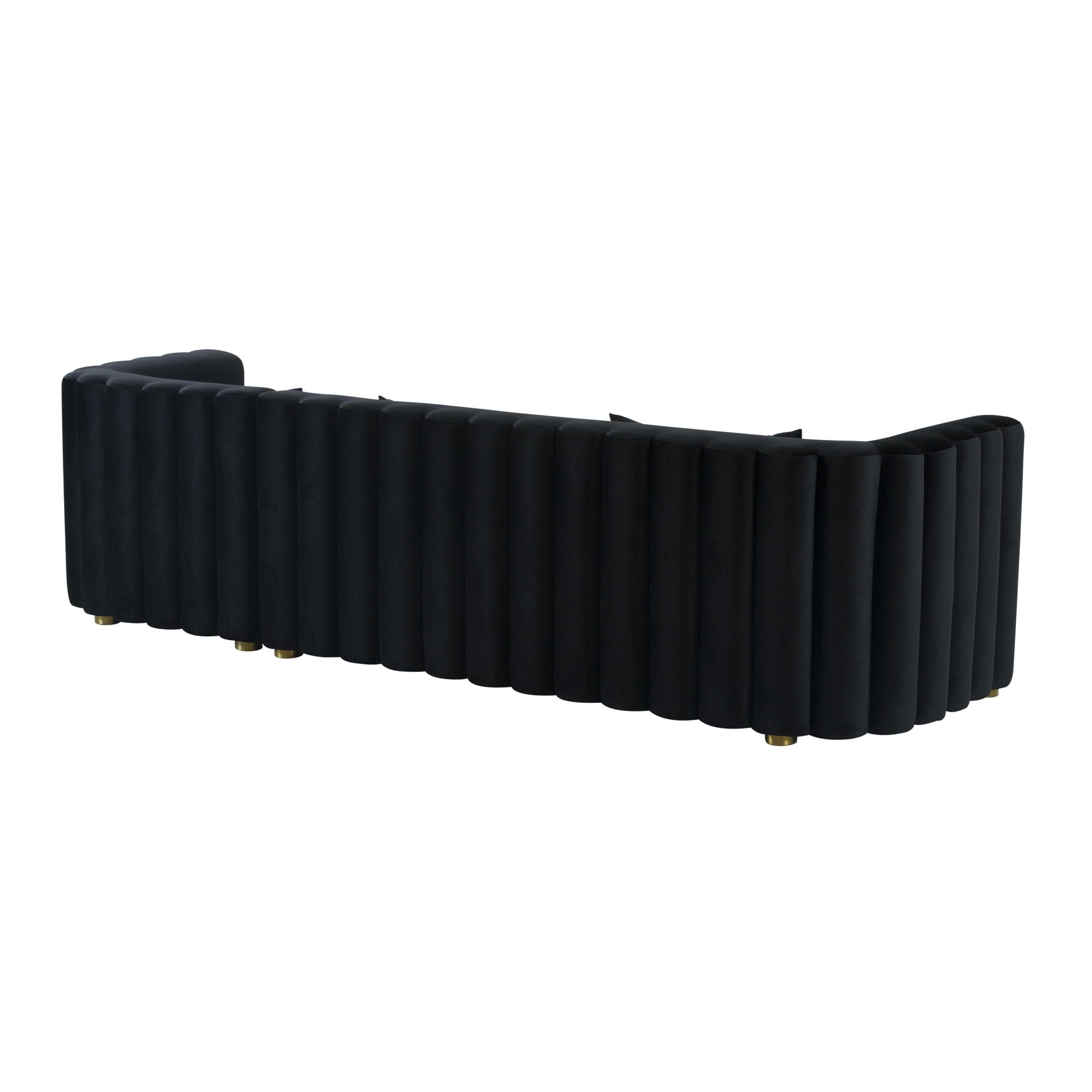 Callie - Velvet Sectional - RAF - Urban Living Furniture (Los Angeles, CA)