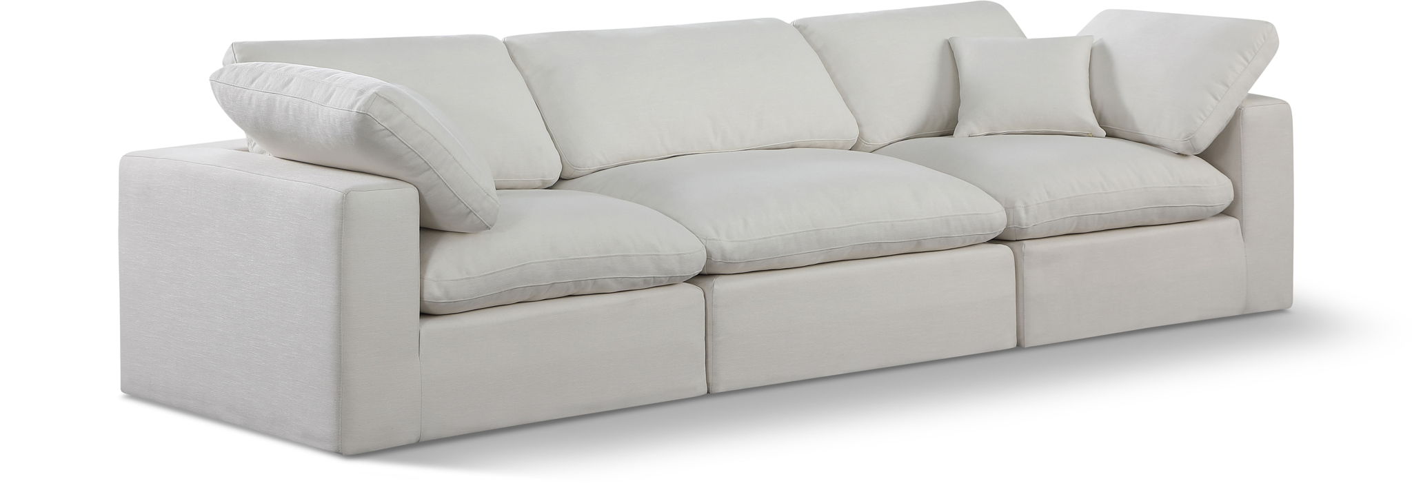 Comfy - Linen Modular Sofa 3 Seats - Urban Living Furniture (Los Angeles, CA)