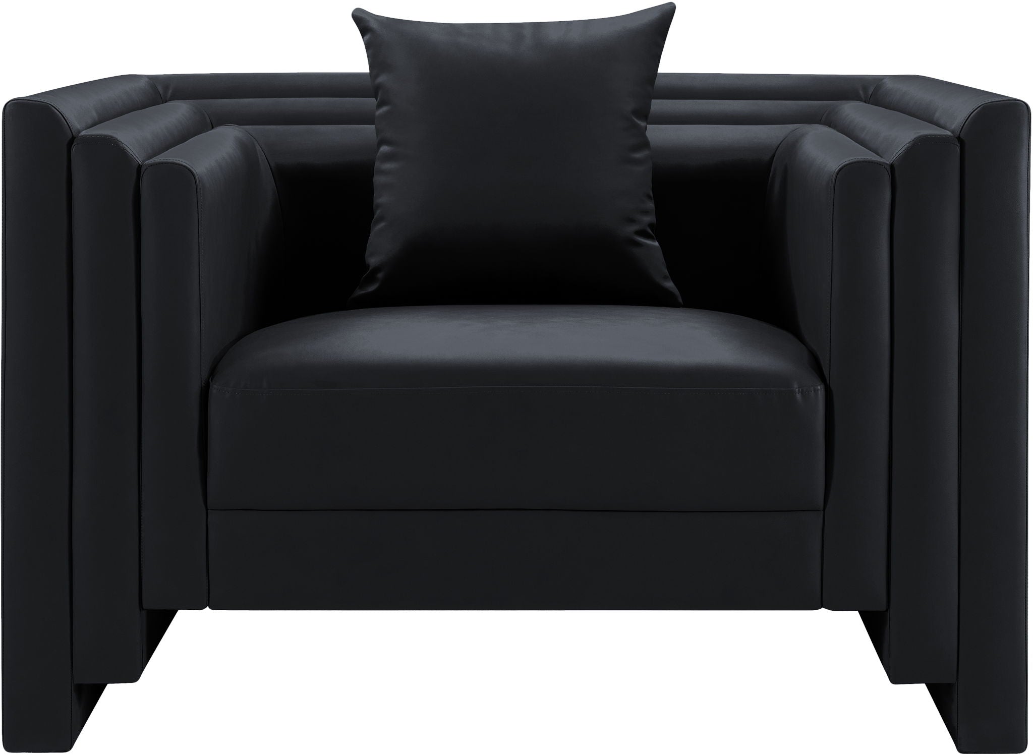 Everett - Vegan Leather Upholstered Chair