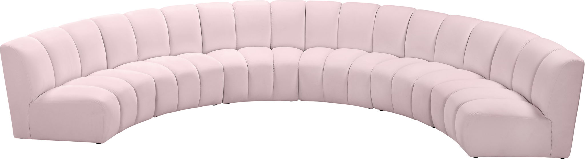 Infinity - 6 Piece Velvet Modular Sectional - Urban Living Furniture (Los Angeles, CA)