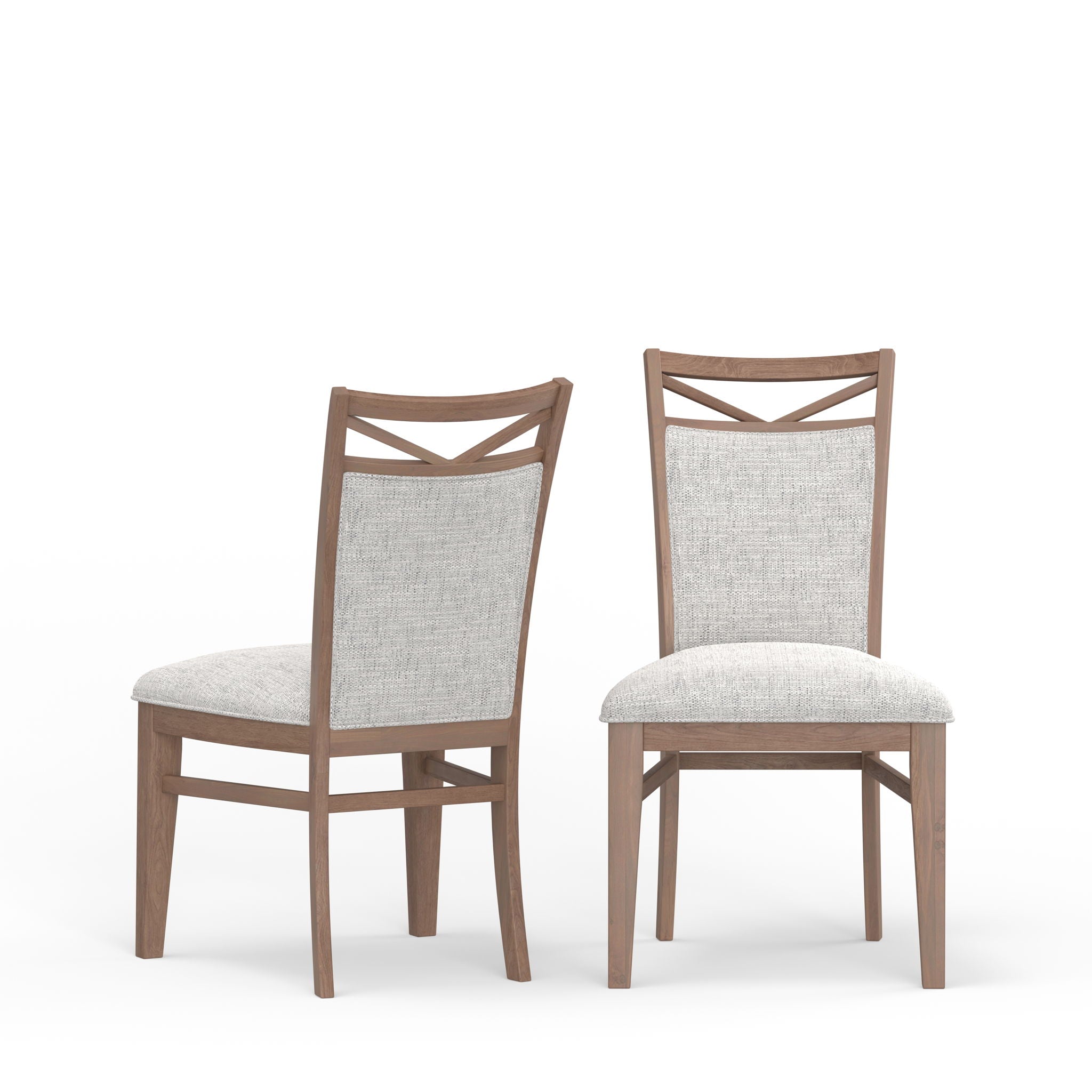 Americana Modern Dining - Upholstered Dining Chair (Set of 2) - Cotton - Urban Living Furniture (Los Angeles, CA)