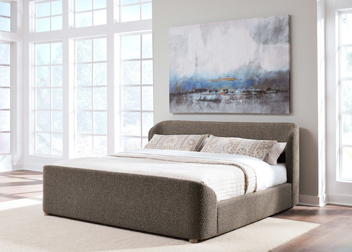 Virgil Kiki - Upholstered Platform Bed