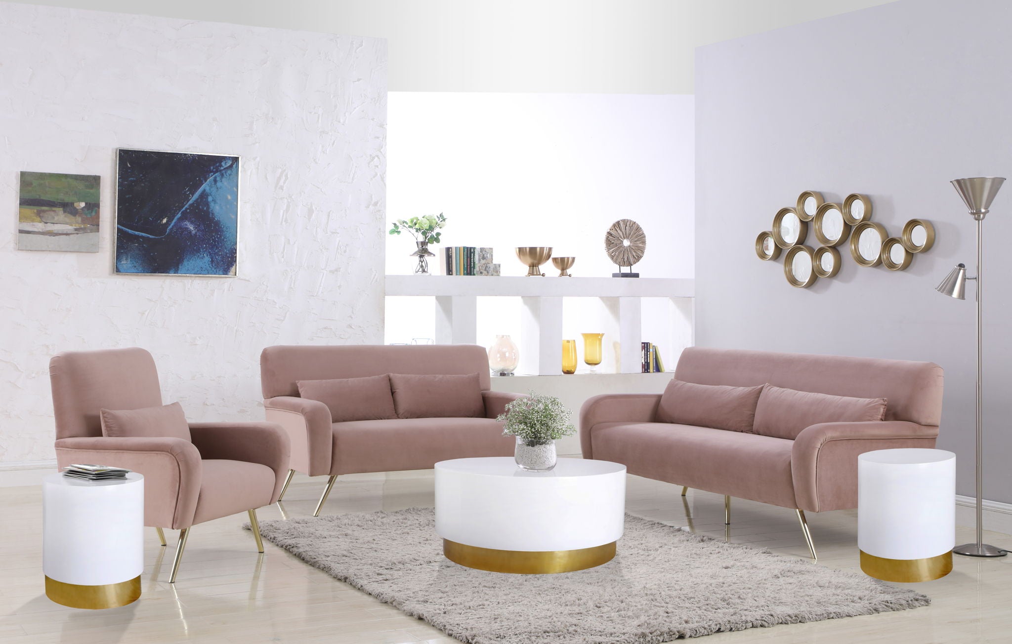 Deco - Coffee Table - White - Urban Living Furniture (Los Angeles, CA)