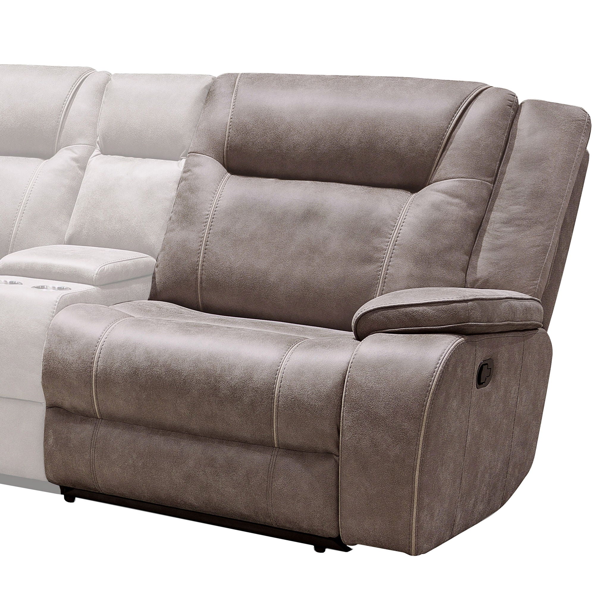 Blake - Manual Right Arm Facing Recliner - Desert Taupe - Urban Living Furniture (Los Angeles, CA)