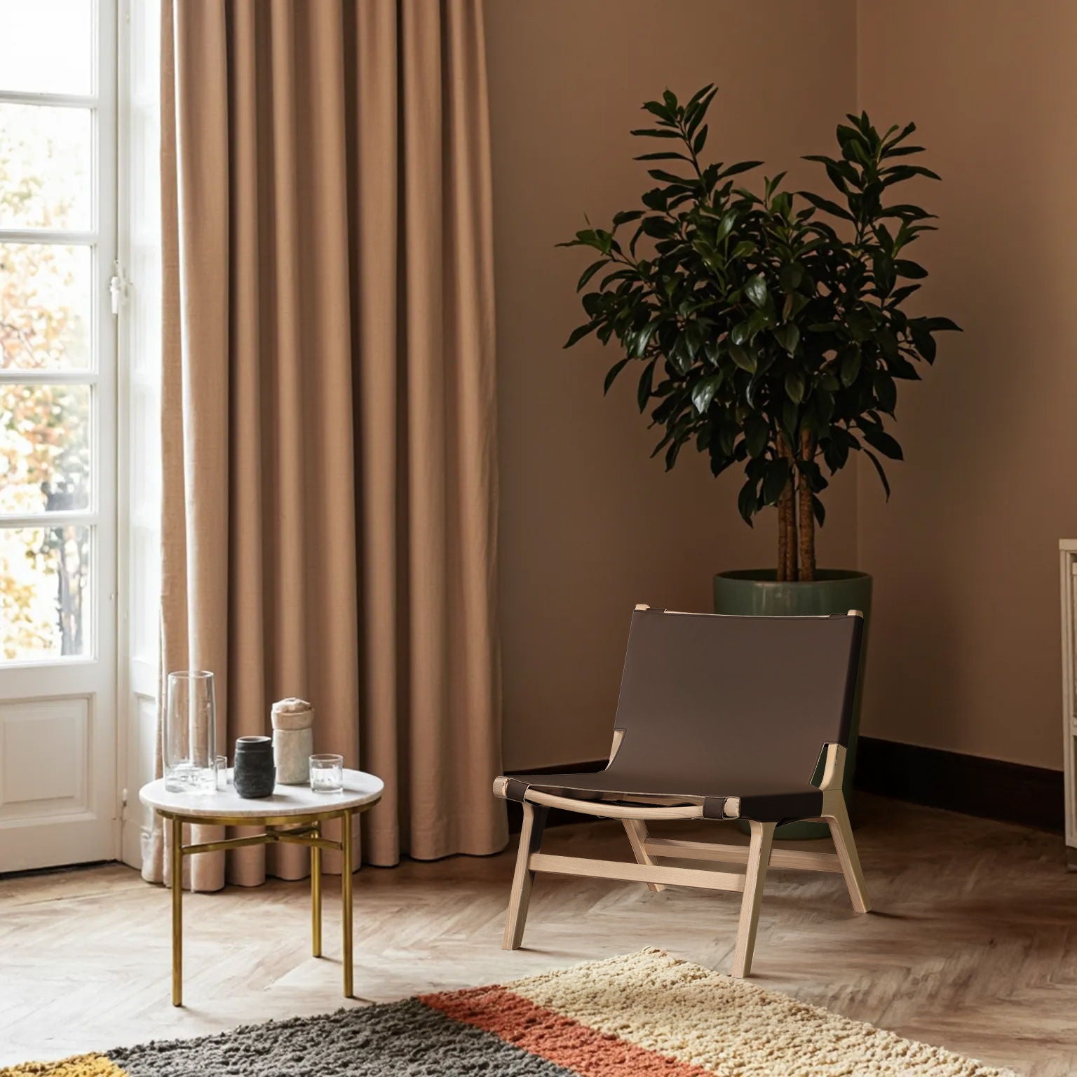 Rawlins - Accent Chair - Natural Frame - Urban Living Furniture (Los Angeles, CA)