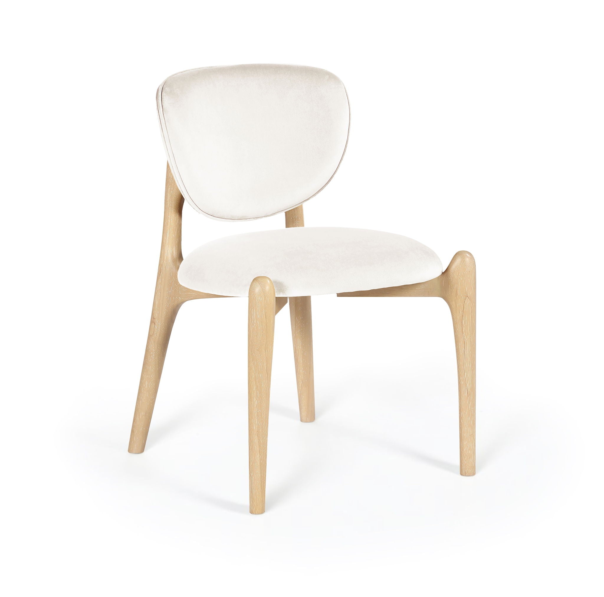 Velora - Upholstered Dining Chair (Set of 2) - Natural Base - Urban Living Furniture (Los Angeles, CA)