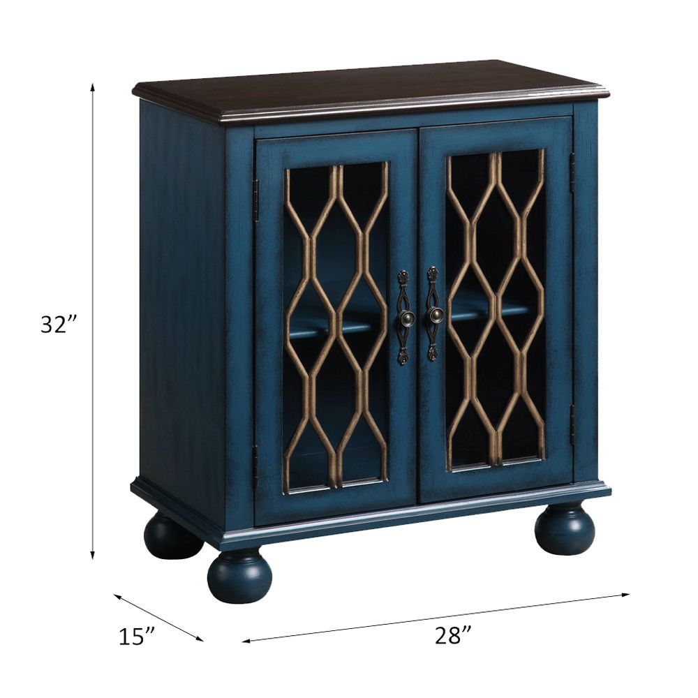 Lassie - Console Cabinet - Antique Blue - Urban Living Furniture (Los Angeles, CA)
