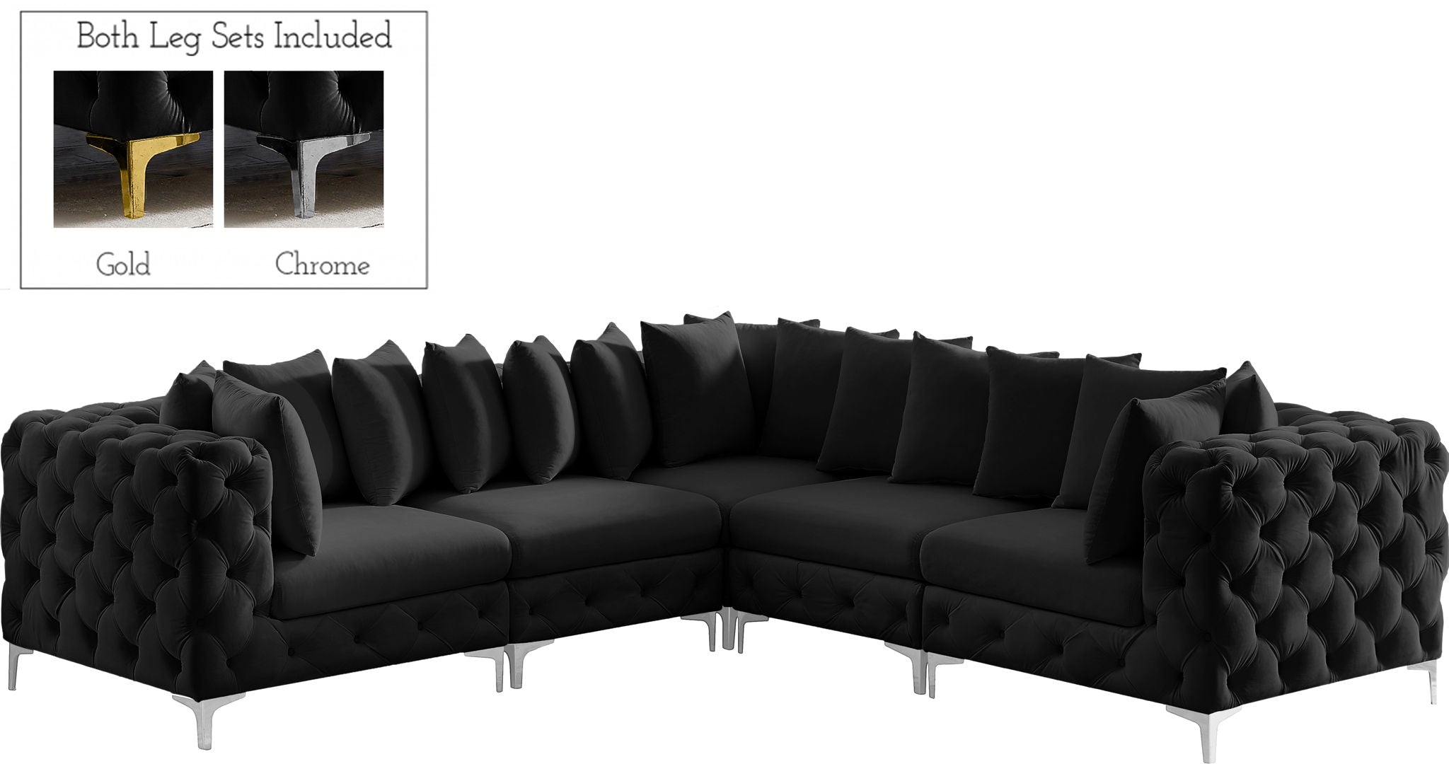 Tremblay - 5 Piece Modular Sectional - Urban Living Furniture (Los Angeles, CA)