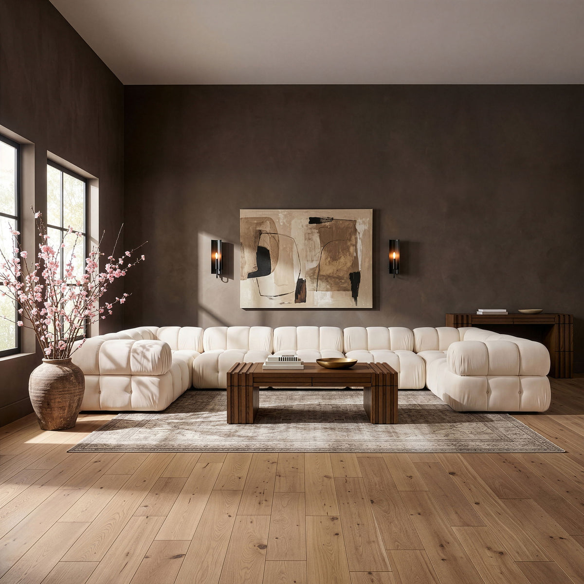 Orin - 7 Piece Modular Sectional (3 Modular Chairs, 4 Corner Chairs)