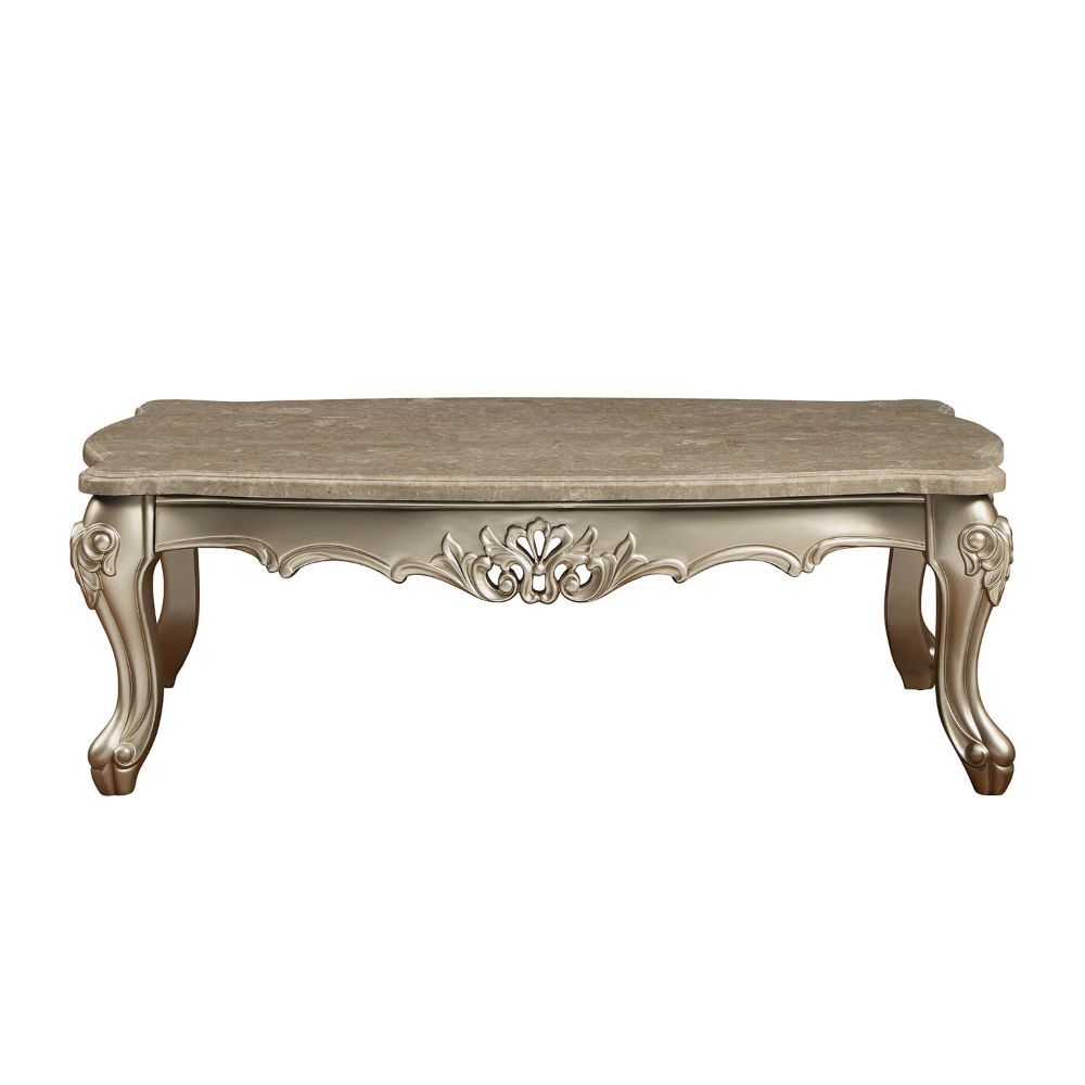 Ranita - Coffee Table - Marble & Champagne - Urban Living Furniture (Los Angeles, CA)