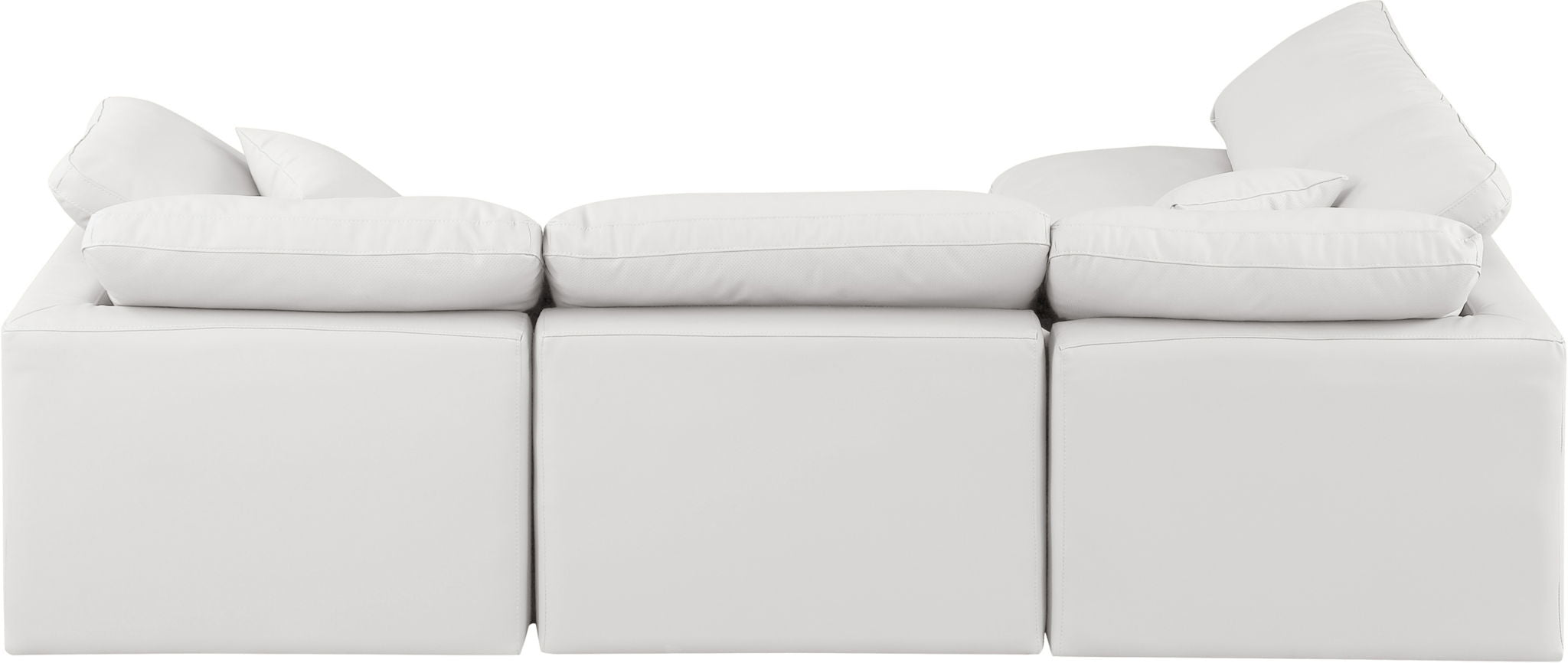 Indulge - Faux Leather 4 Piece Modular Sectional - Urban Living Furniture (Los Angeles, CA)