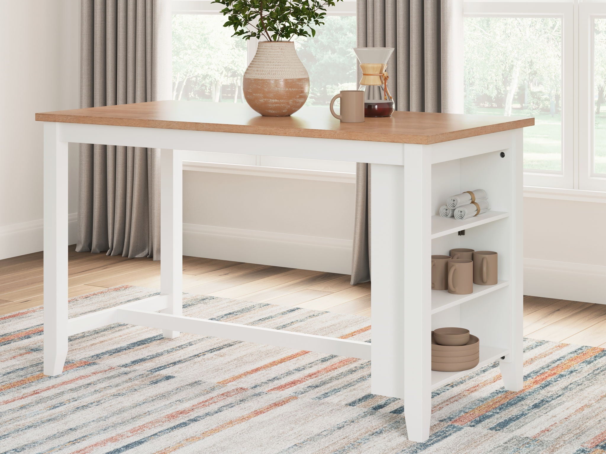Gesthaven - Rectangular Dining Room Counter Table - Urban Living Furniture (Los Angeles, CA)