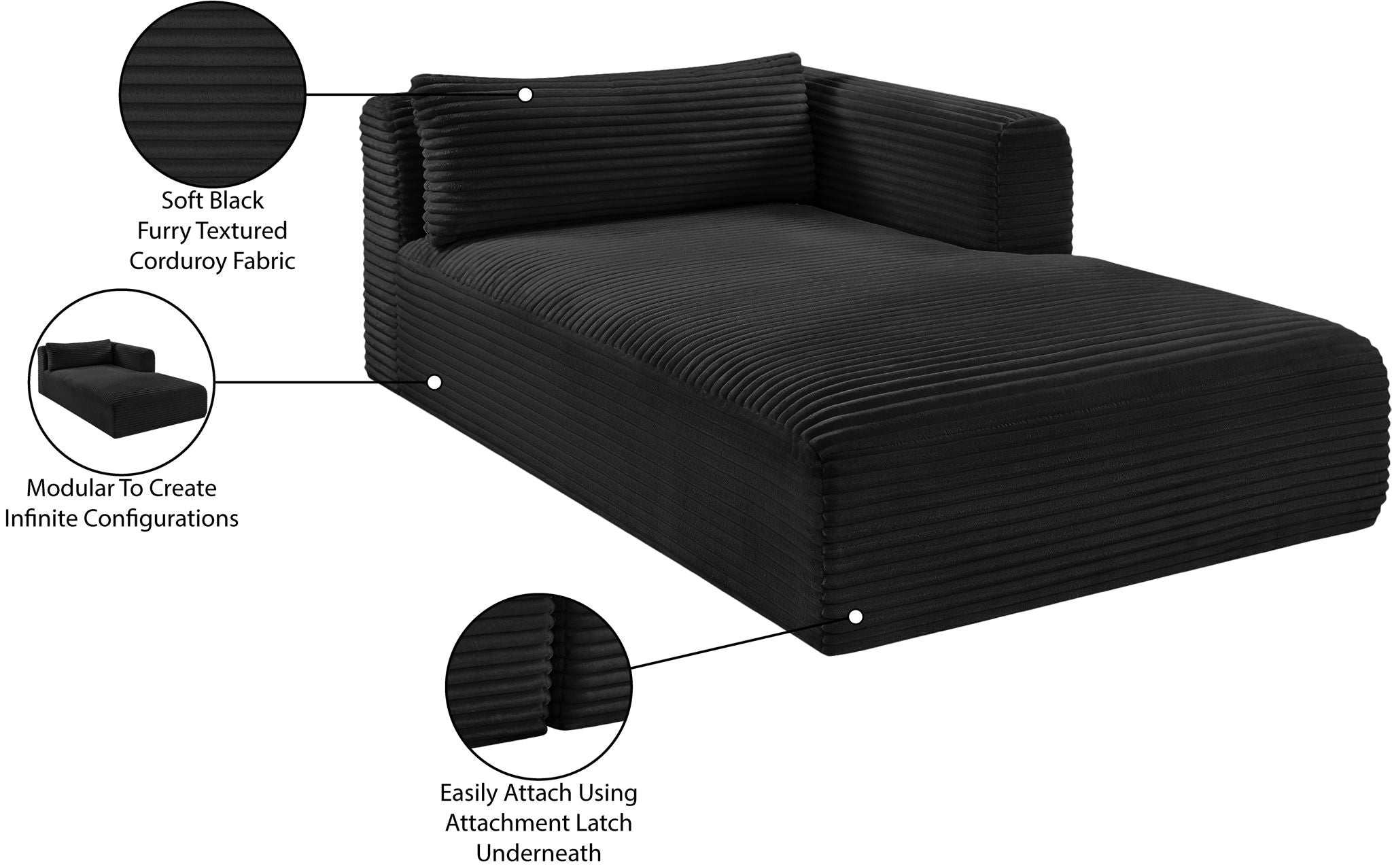 Shaggy - Chaise - Urban Living Furniture (Los Angeles, CA)