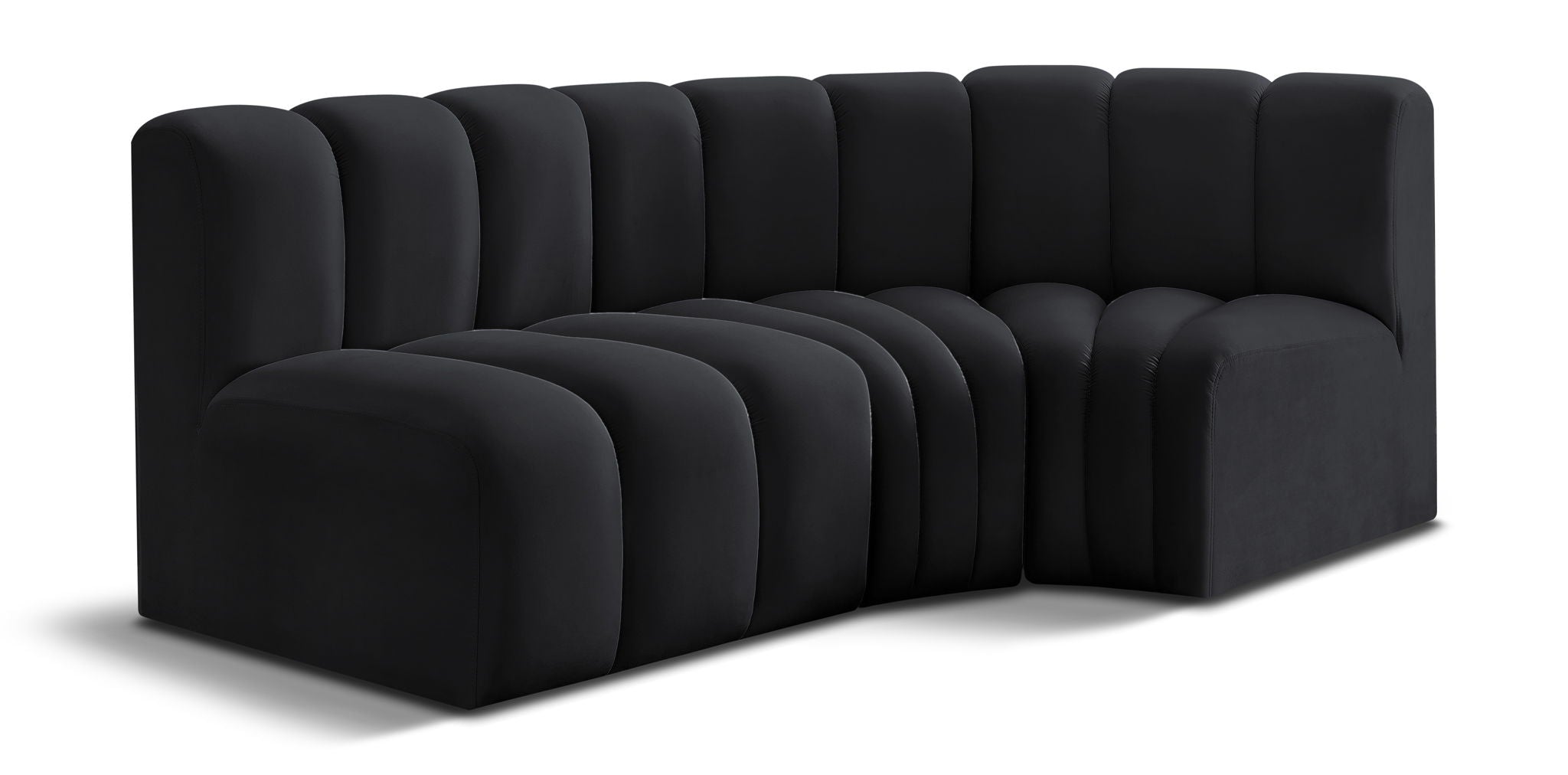Arc - Velvet 3 Piece Sofa - Urban Living Furniture (Los Angeles, CA)