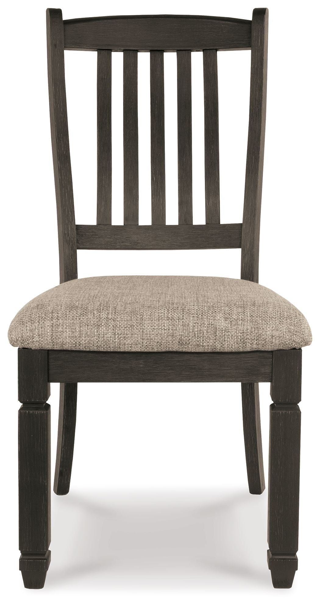 Tyler Creek - Black / Grayish Brown - Dining UPH Side Chair (Set of 2) - Slatback - Urban Living Furniture (Los Angeles, CA)