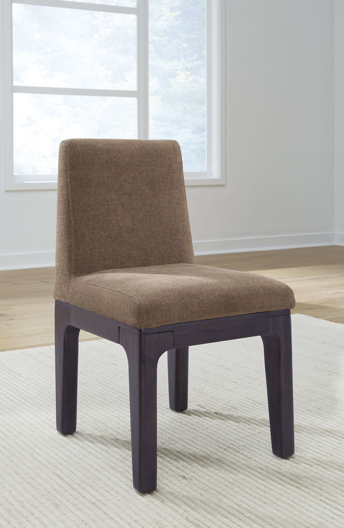 Zamba - Chenille Upholstered Acacia Wood Dining Chair (Set of 2) - Pineapple And Jaguar