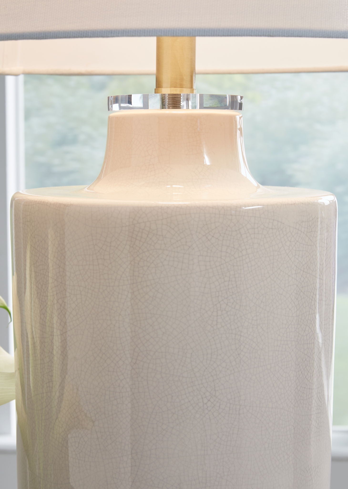 Cylener - Off White - Ceramic Table Lamp - Urban Living Furniture (Los Angeles, CA)