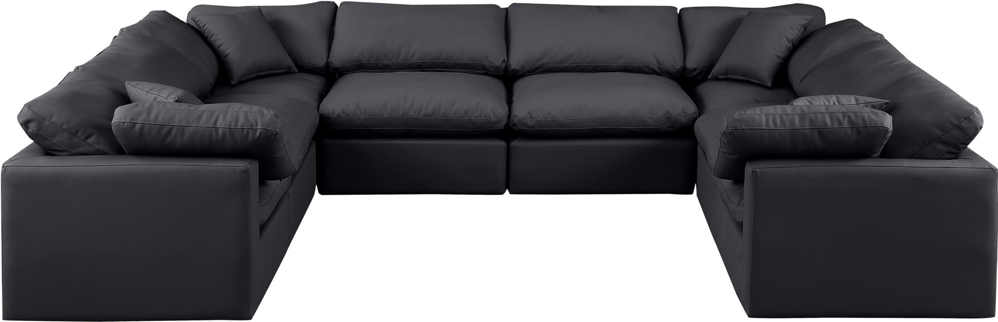 Indulge - Faux Leather 8 Piece Modular Sectional - Urban Living Furniture (Los Angeles, CA)