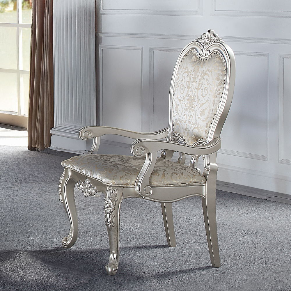 Bently - Arm Chair (Set of 2) - Fabric & Champagne - Urban Living Furniture (Los Angeles, CA)