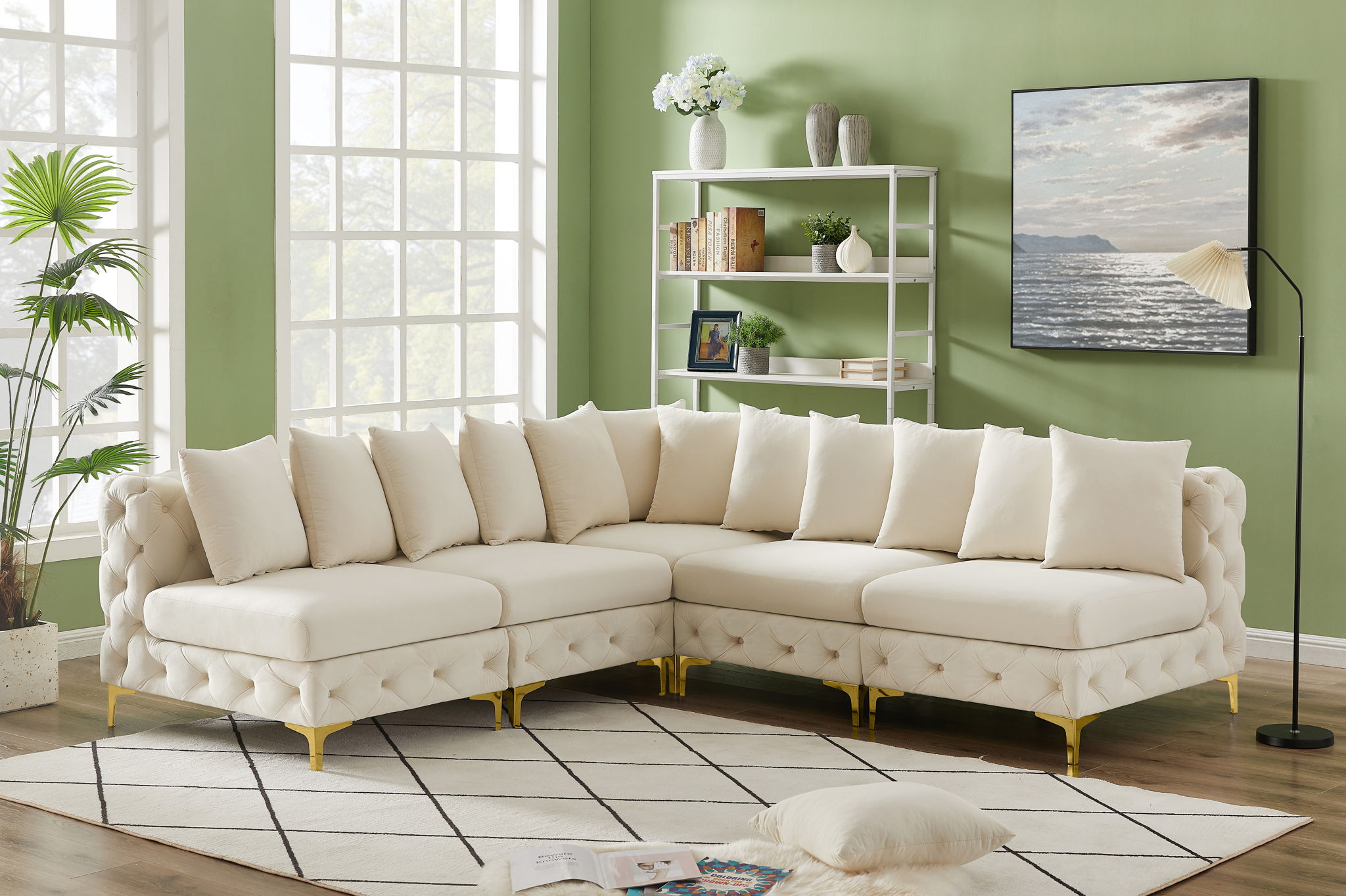 Tremblay - 5 Piece Modular Sectional - Urban Living Furniture (Los Angeles, CA)