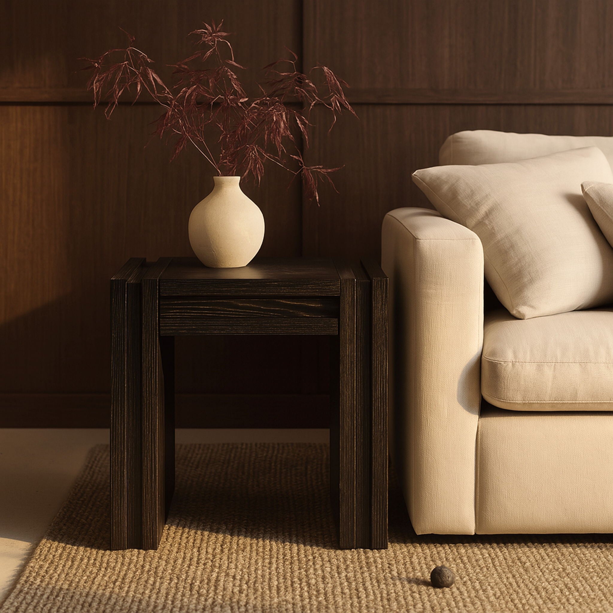 Stanton - Oak Veneer And Solid Wood Table - Urban Living Furniture (Los Angeles, CA)