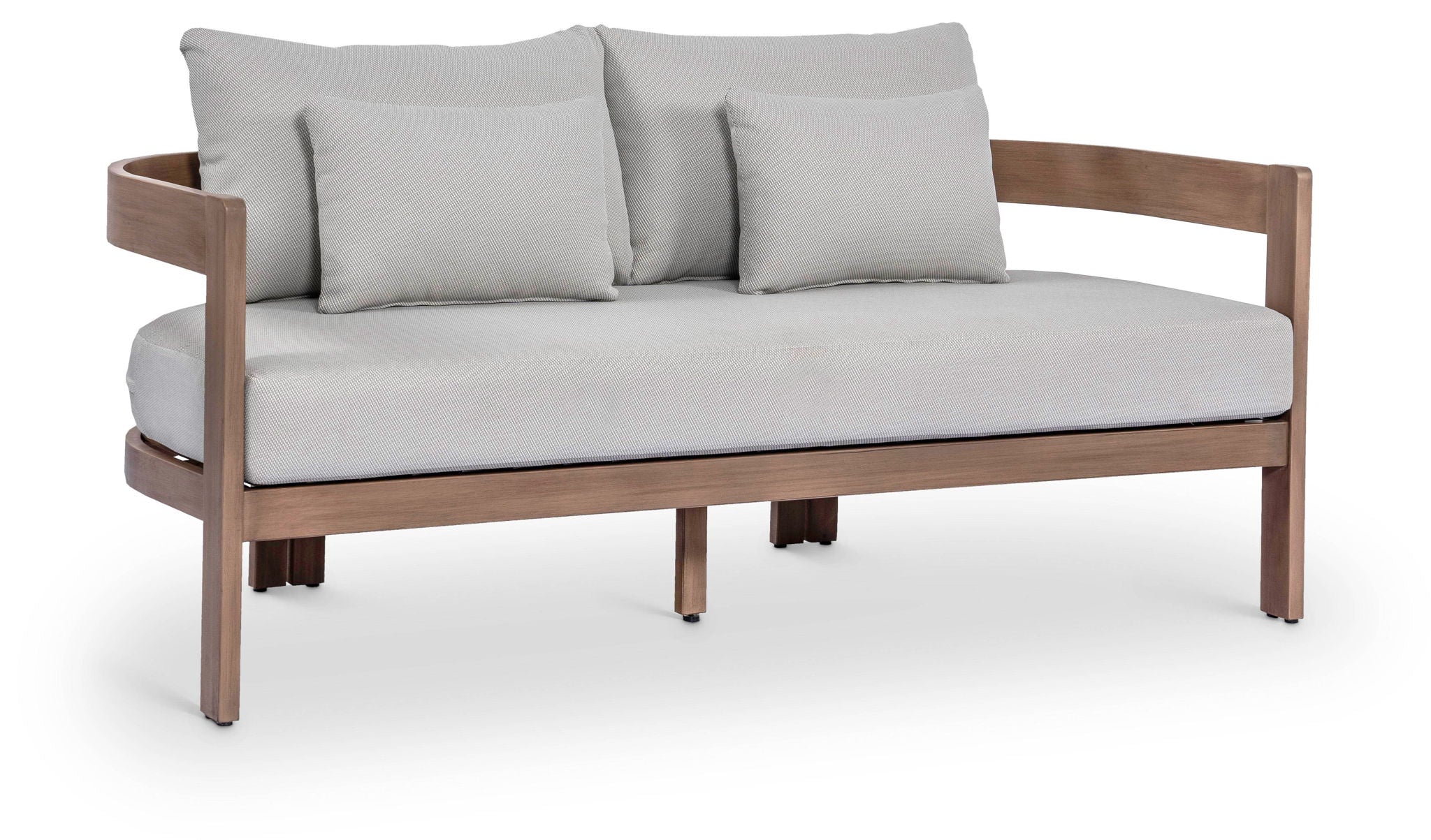 Newport - Water Resistant Fabric 65" Upholstered Outdoor Patio Loveseat - Urban Living Furniture (Los Angeles, CA)