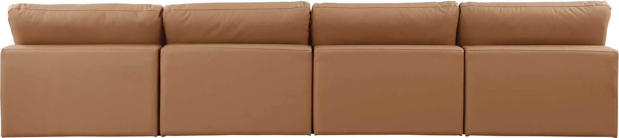 Comfy - Faux Leather Modular Armless Sofa 4 Seats - Urban Living Furniture (Los Angeles, CA)