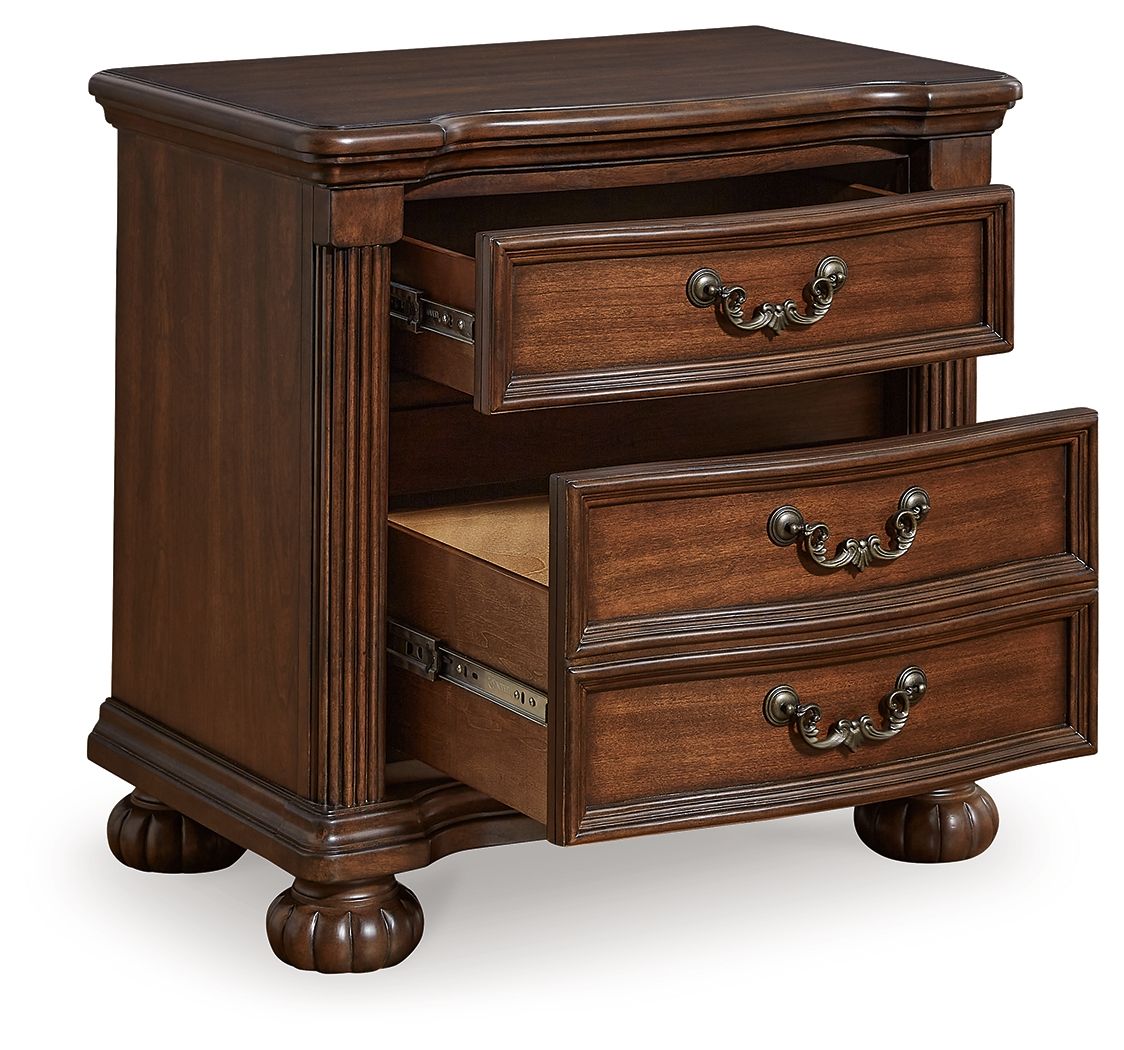 Lavinton - Brown - Three Drawer Night Stand - Urban Living Furniture (Los Angeles, CA)