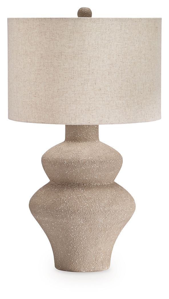 Jossleigh - Beige - Metal Table Lamp - Urban Living Furniture (Los Angeles, CA)