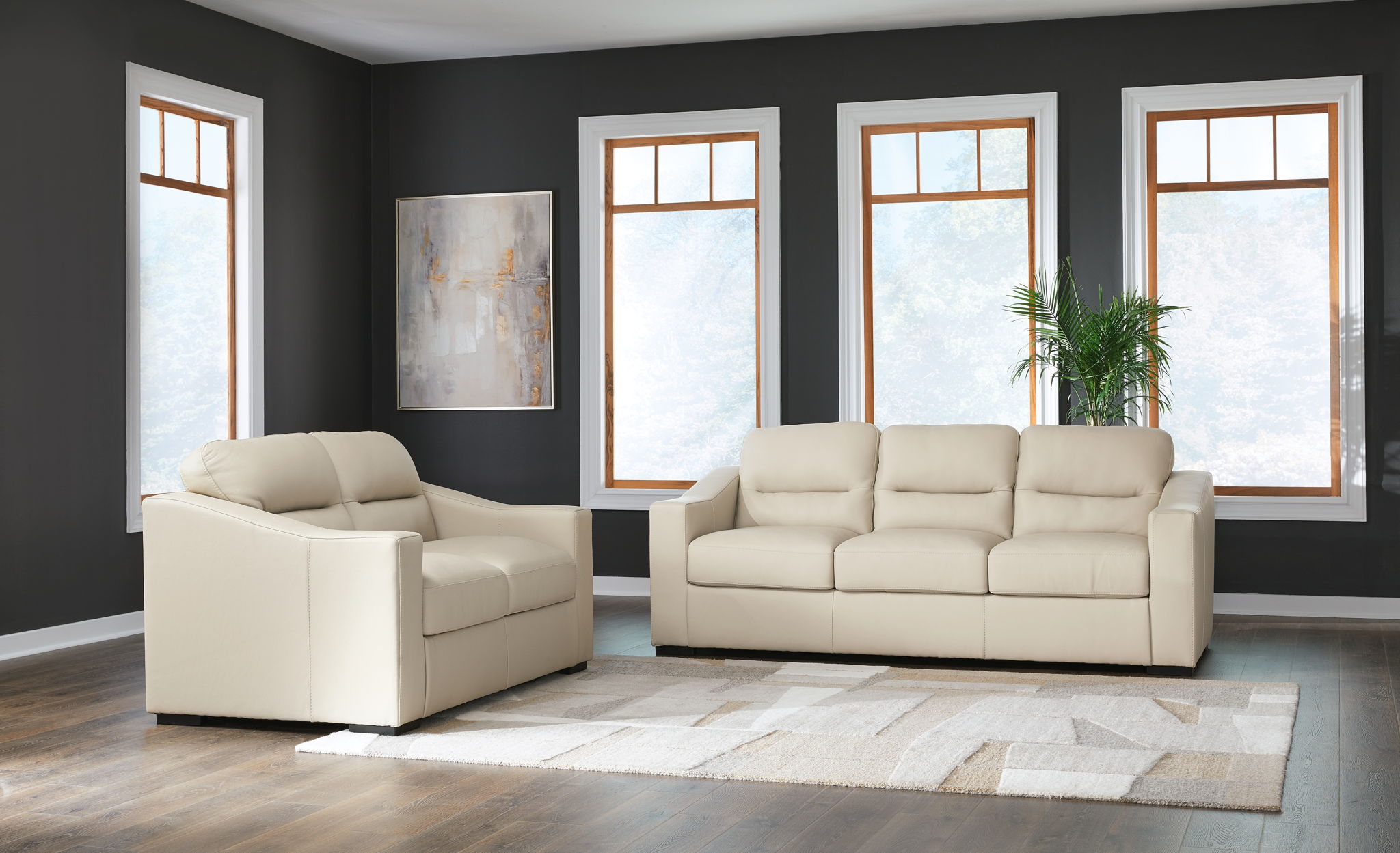 Treasure Trove - 2 Pc. - Sofa, Loveseat - Almond - Urban Living Furniture (Los Angeles, CA)