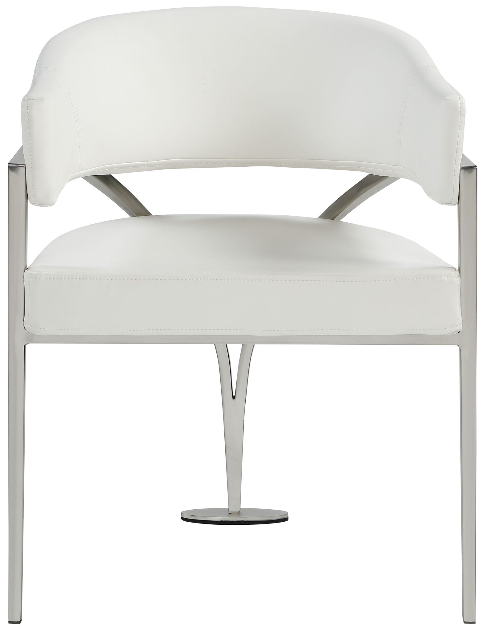 Madelyn - Dining Chair (Set of 2) - Brushed Chrome - Urban Living Furniture (Los Angeles, CA)