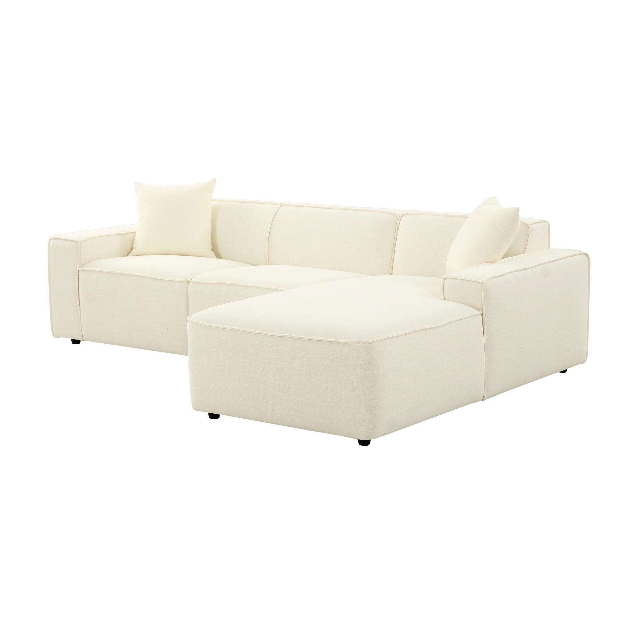 Olafur - Velvet Sectional - Urban Living Furniture (Los Angeles, CA)