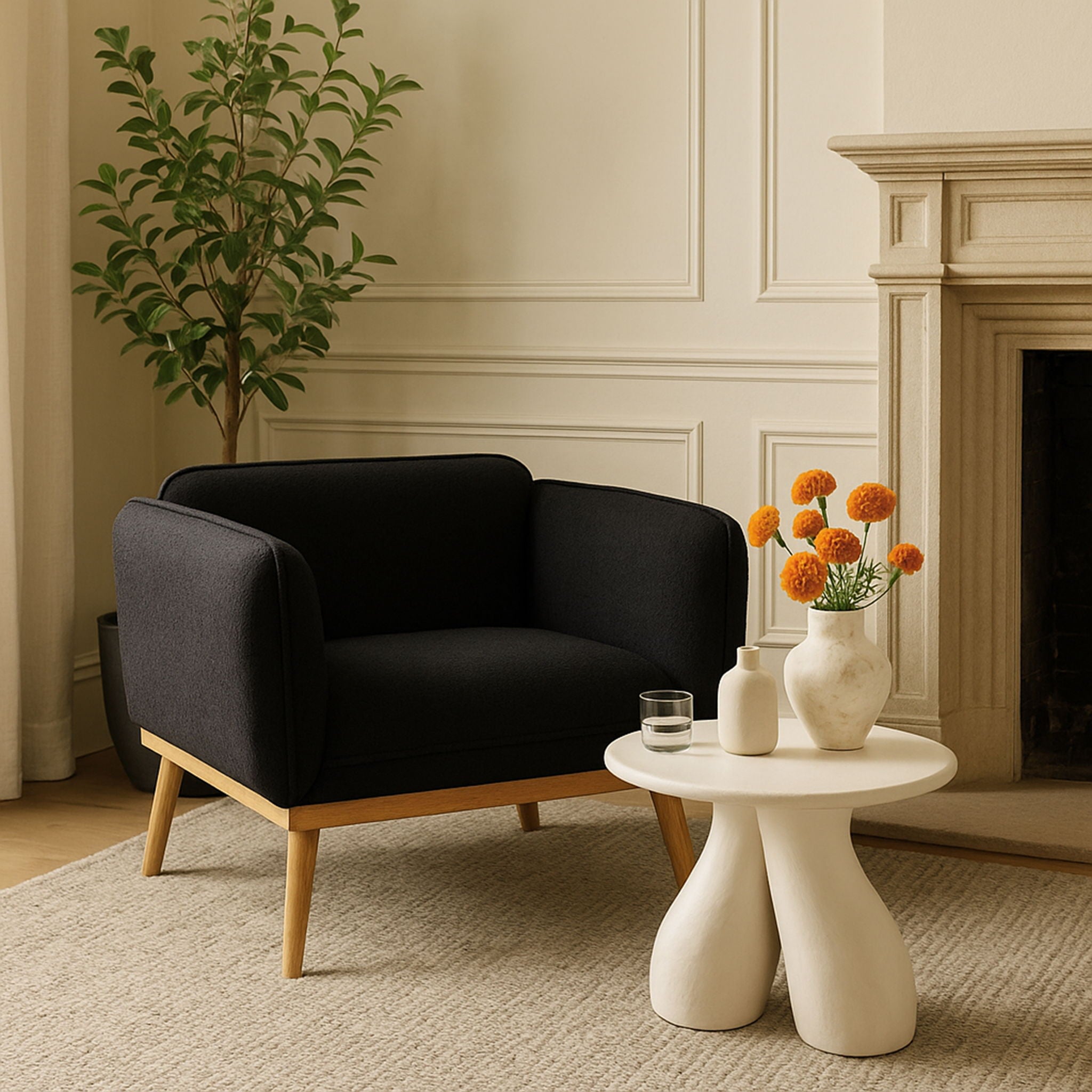 Talence - Aluminum End Table - Urban Living Furniture (Los Angeles, CA)