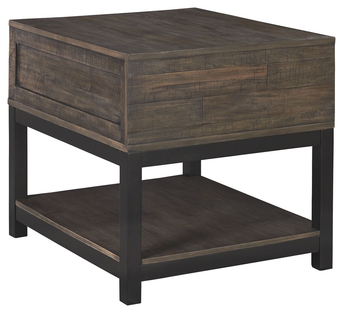 Johurst - Grayish Brown - Rectangular End Table - Urban Living Furniture (Los Angeles, CA)