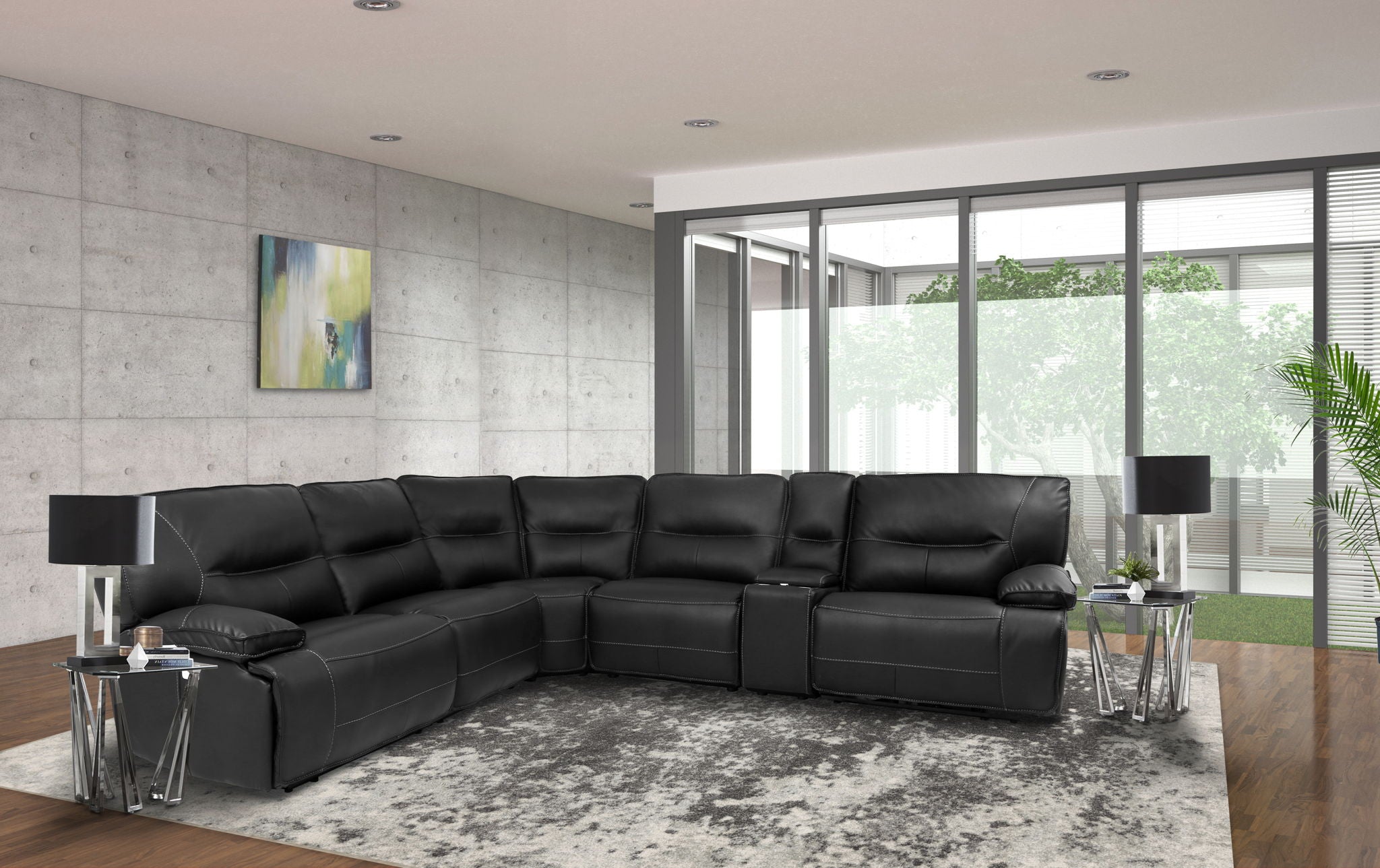 Spartacus - Power Reclining Sectional - Urban Living Furniture (Los Angeles, CA)