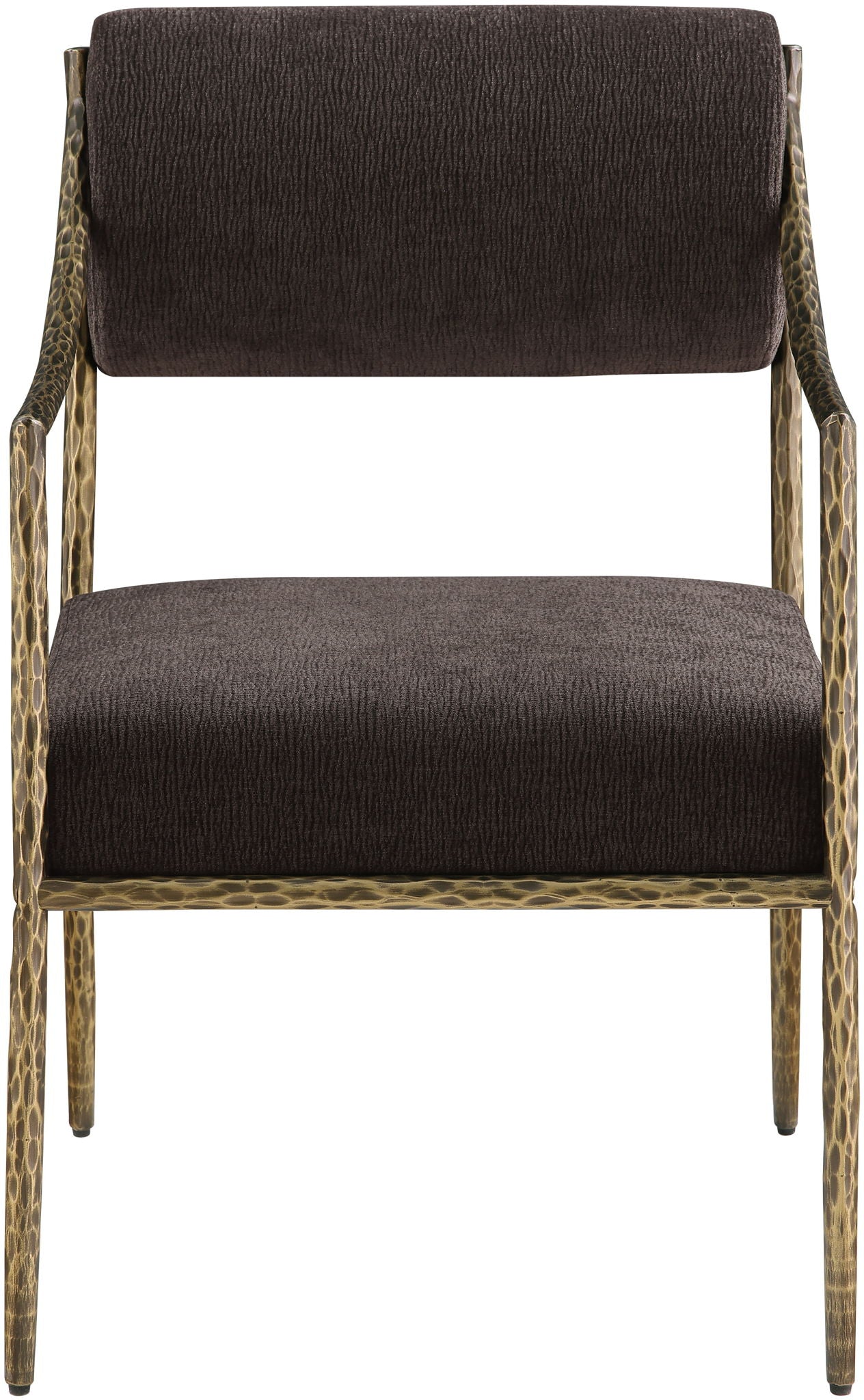 Bastille - Upholstered Dining Arm Chair (Set of 2) - Brass Frame - Urban Living Furniture (Los Angeles, CA)