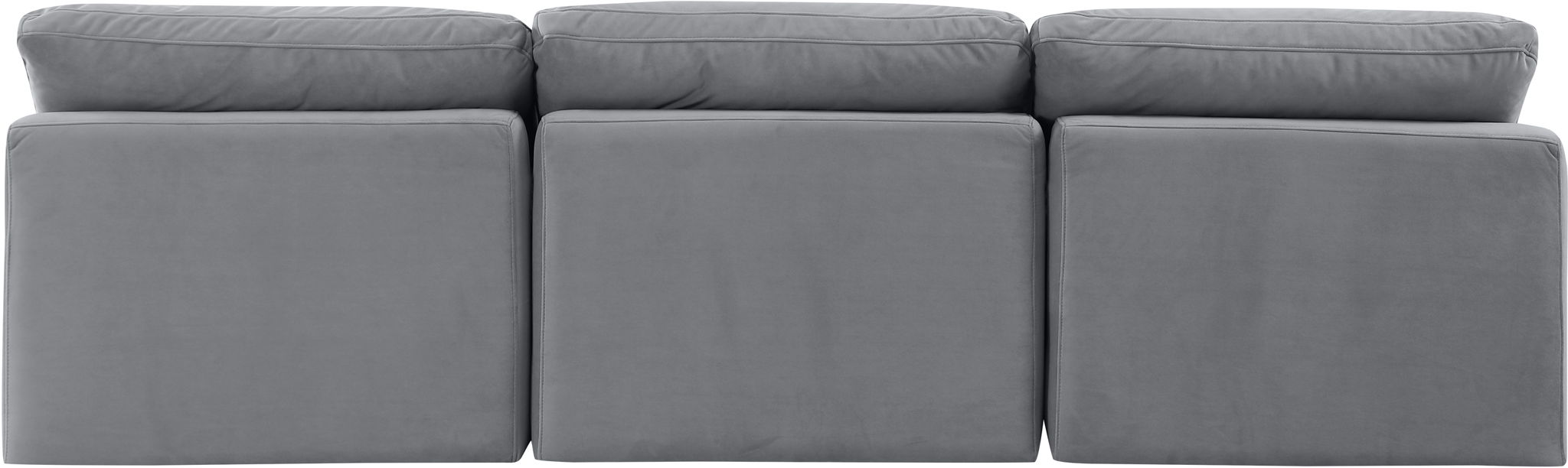 Indulge - Velvet 3 Seat Modular Armless Sofa - Urban Living Furniture (Los Angeles, CA)