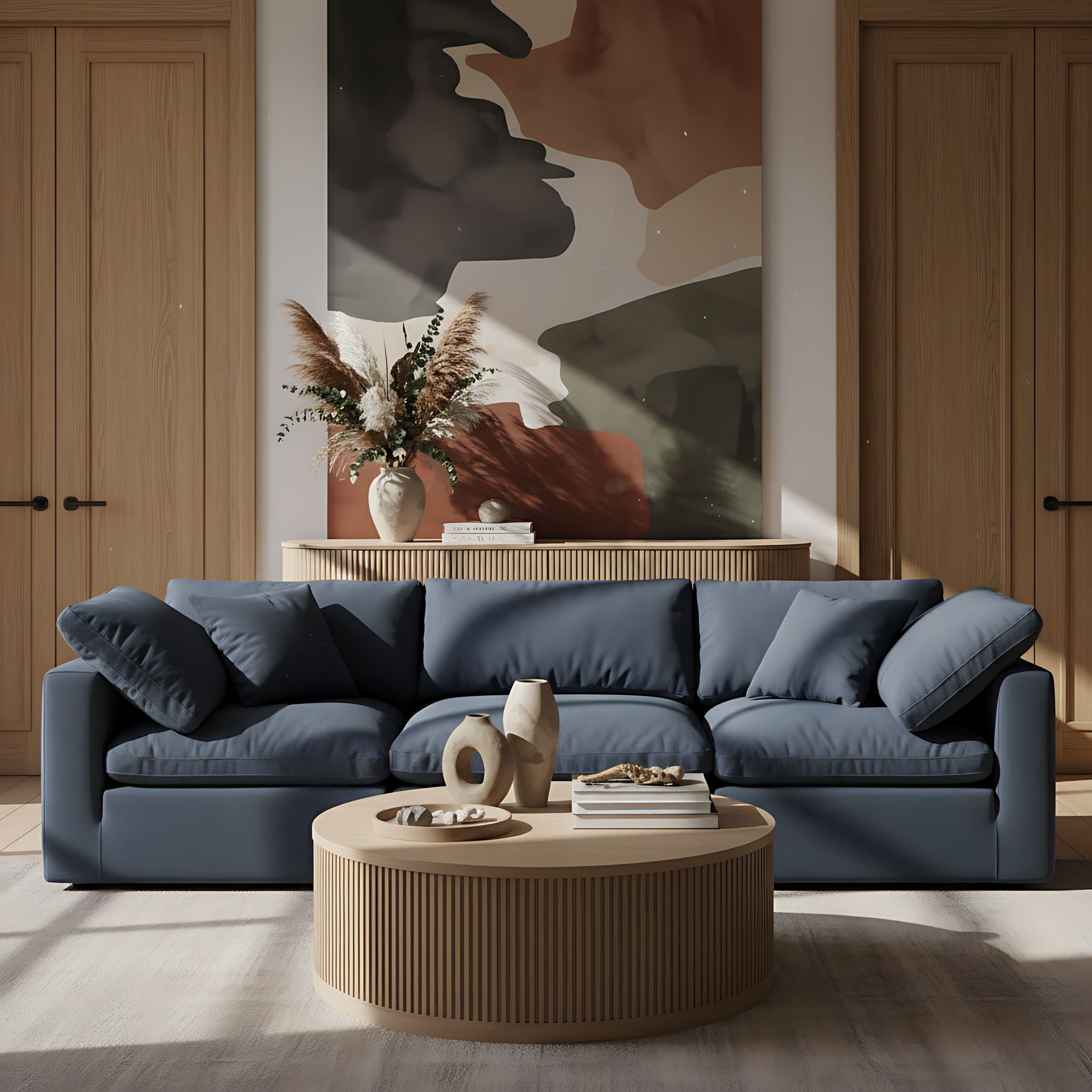 Madera - Oak Veneer And Solid Wood Table - Urban Living Furniture (Los Angeles, CA)