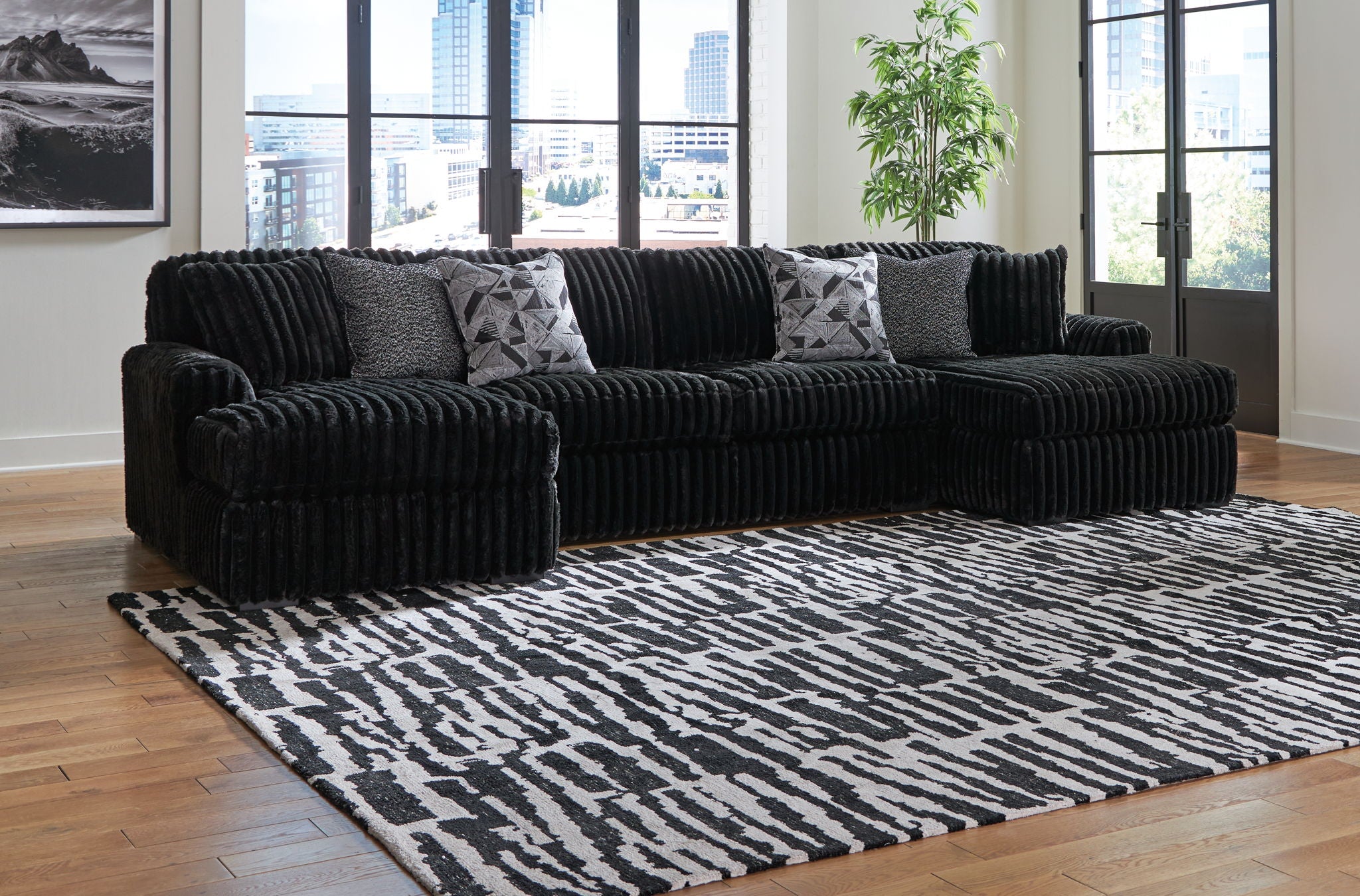 Midnight-Madness - Sectional Set - Urban Living Furniture (Los Angeles, CA)