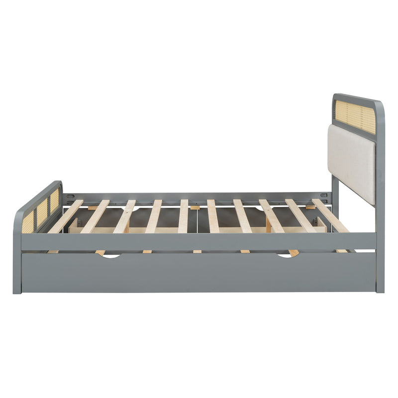 Platform Bed With Trundle And 2 Drawers - Urban Living Furniture (Los Angeles, CA)
