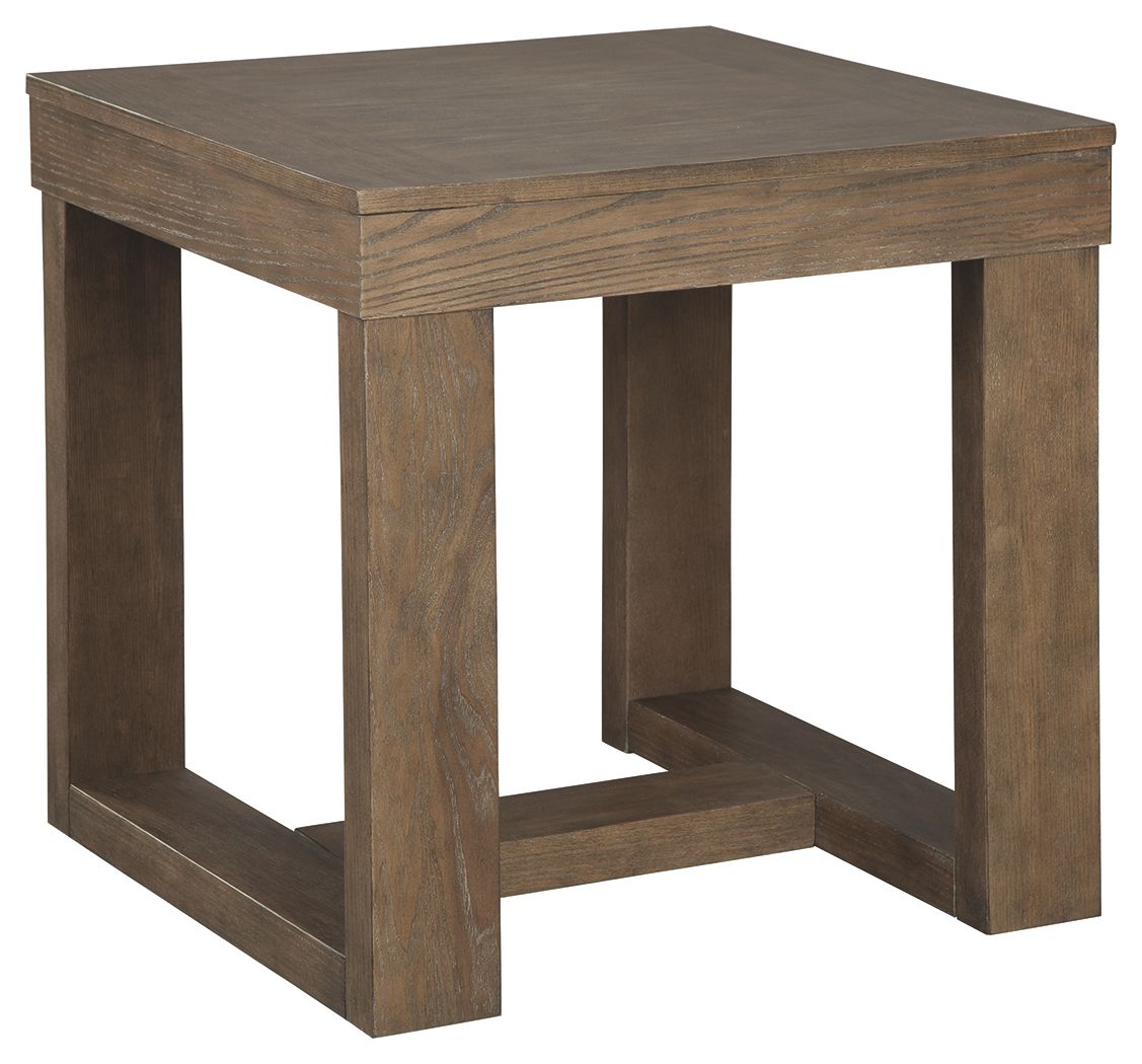 Cariton - Gray - Square End Table - Urban Living Furniture (Los Angeles, CA)
