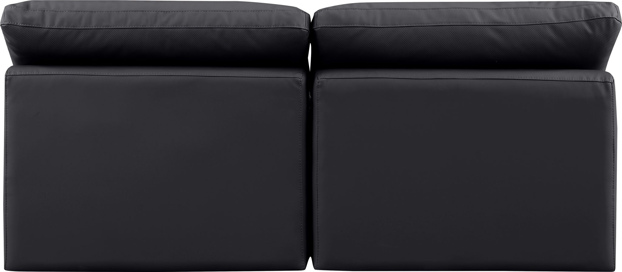 Indulge - Faux Leather 2 Seat Modular Armless Sofa - Urban Living Furniture (Los Angeles, CA)